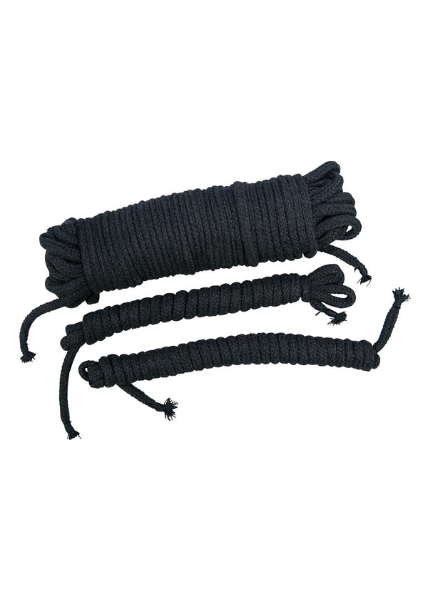 Bondage Ropes black
