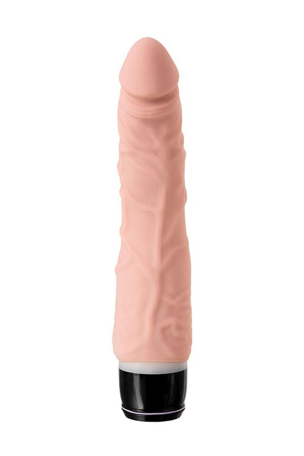 A TOYS, Realistic Multi Speed ​​Vibrator, Silicone, Vibration Modes, 17.2 CM