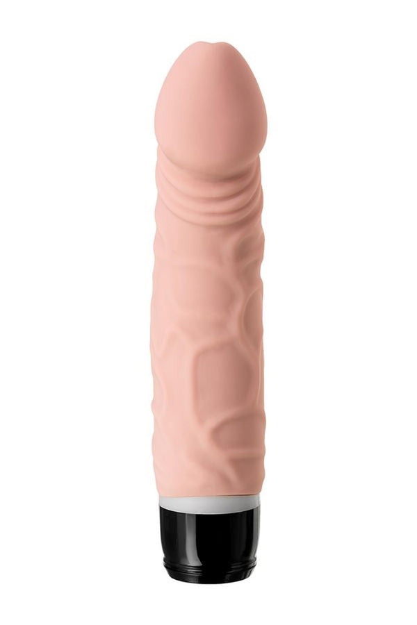 A TOYS, Realistic Multi Speed ​​Vibrator, Silicone, Vibration Modes, 15.9 CM