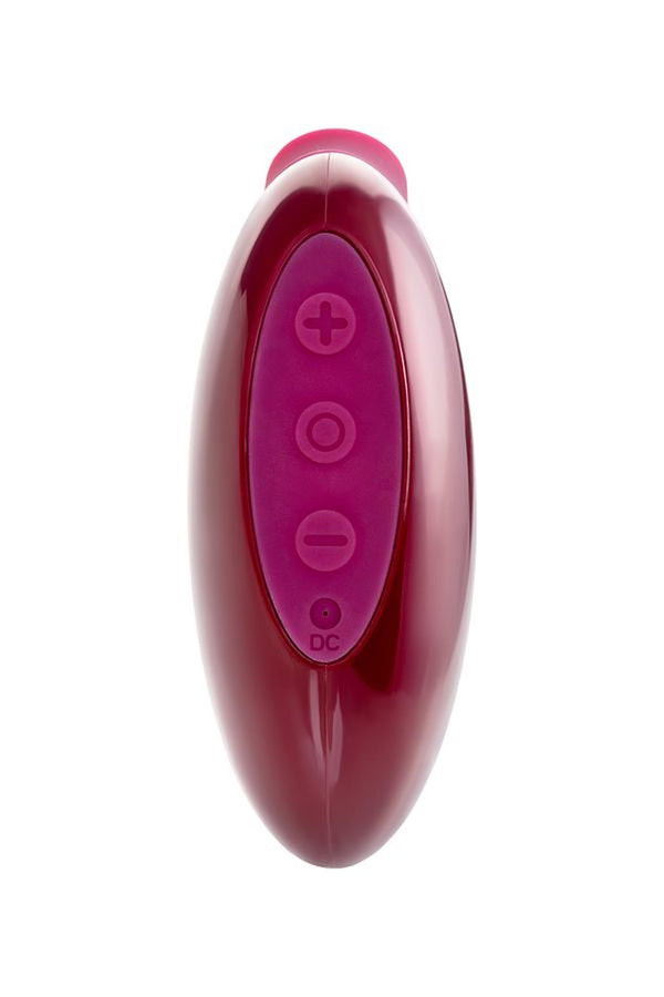 TOYFA A Toys Myrty Clitoral Vacuum Stimulator, burgundy, 9.8 cm