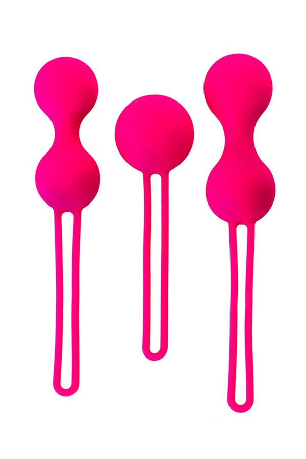A TOYS, Set of vaginal balls, 7,9 cm, silicone, diameter 3 3,2 cm