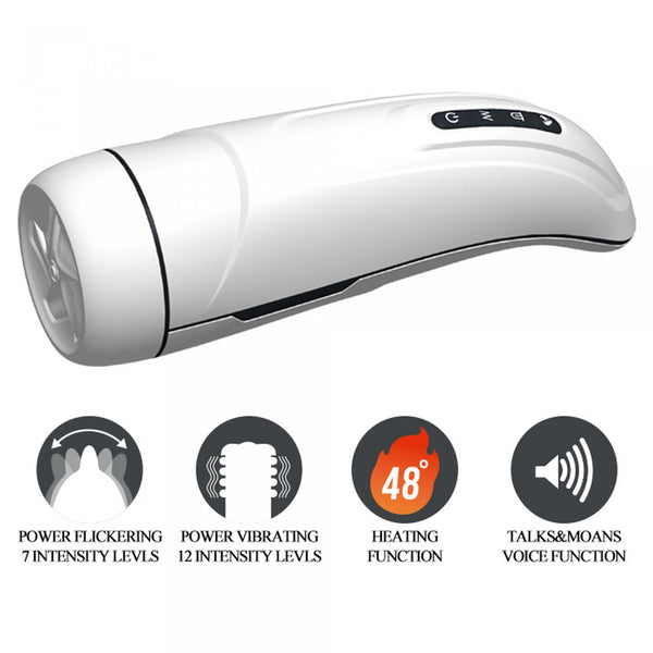 PRETTY LOVE MARISSA, 12 vibration functions Heating temperature up to 48? Sex talk Memory function 7 licking modes