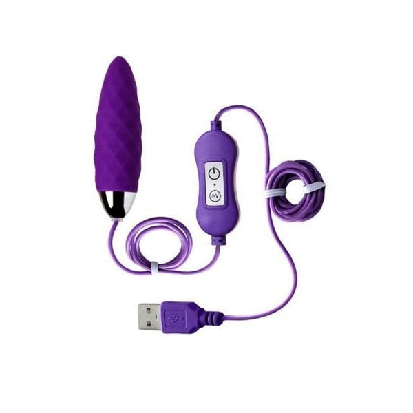 A TOYS, Vibro egg Cony, with control panel, silicone, violet