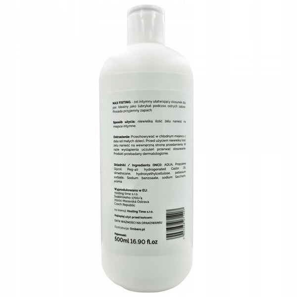Max Fisting Gel 500ml