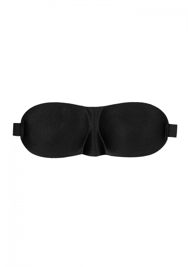 Satin Curvy Eye Mask   With Elastic Straps