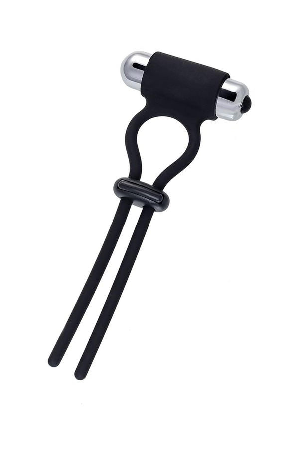 A Toys Erection enhancing lasso Jat, black, silicone, 14cm