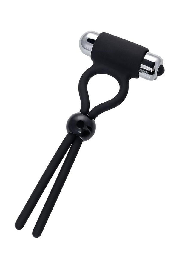 A Toys Erection enhancing lasso Ect, black, silicone, 14cm