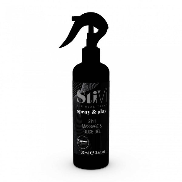 StiVi Spray&Play Massage &Glide Gel 2in1 100ml