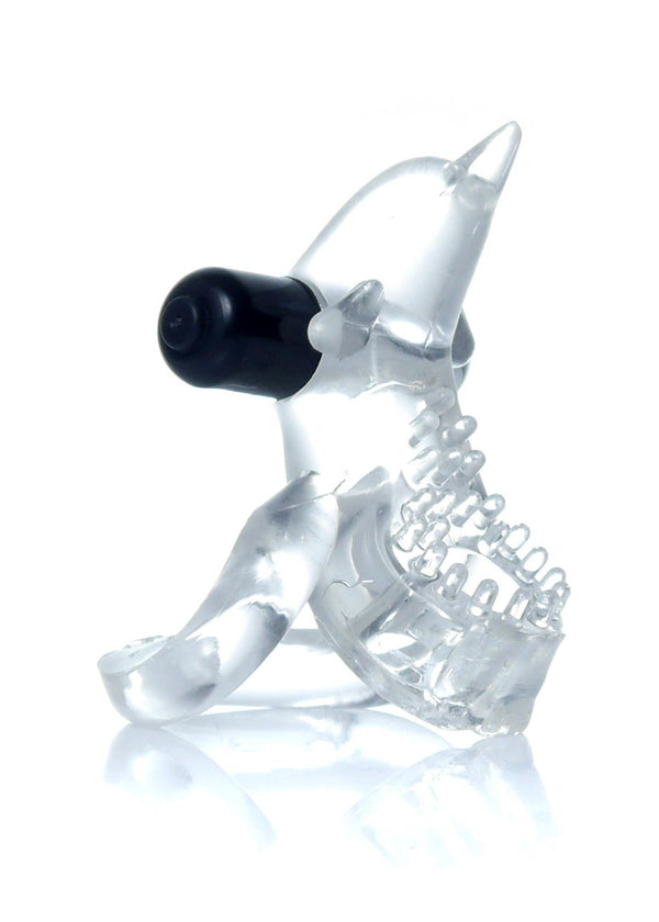 Ring - Dolphin Vibro CockRing Clear