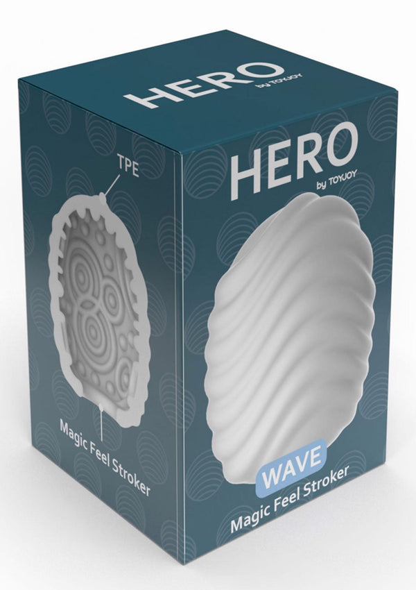 Mini Masturbator Wave White