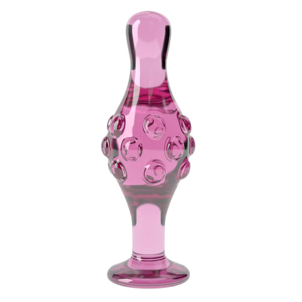 4.5" Glass Romance Pink