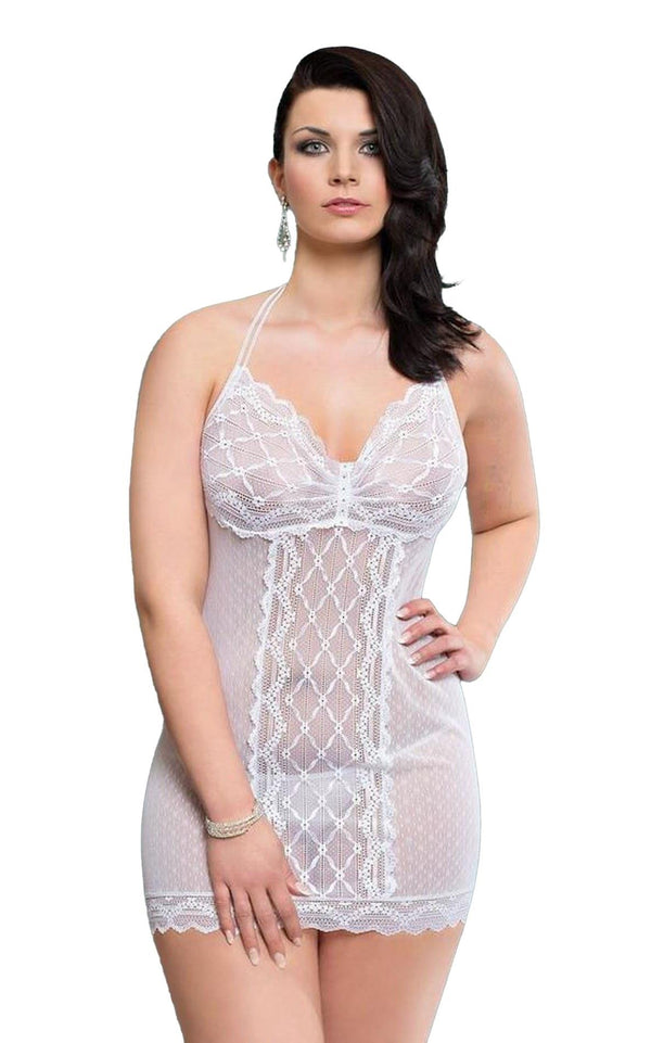 xTess - Plus Size - white XL