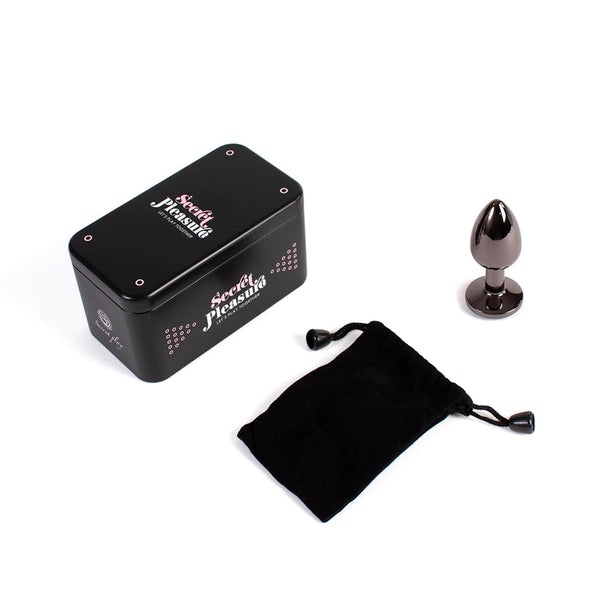 GUNMETAL BUTT PLUG