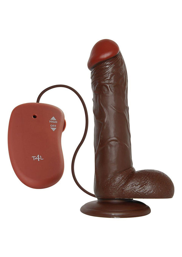 Vibrator-REALISTIC VIBRATOR REAL RAPTURE BROWN 10"""""""""""""""""