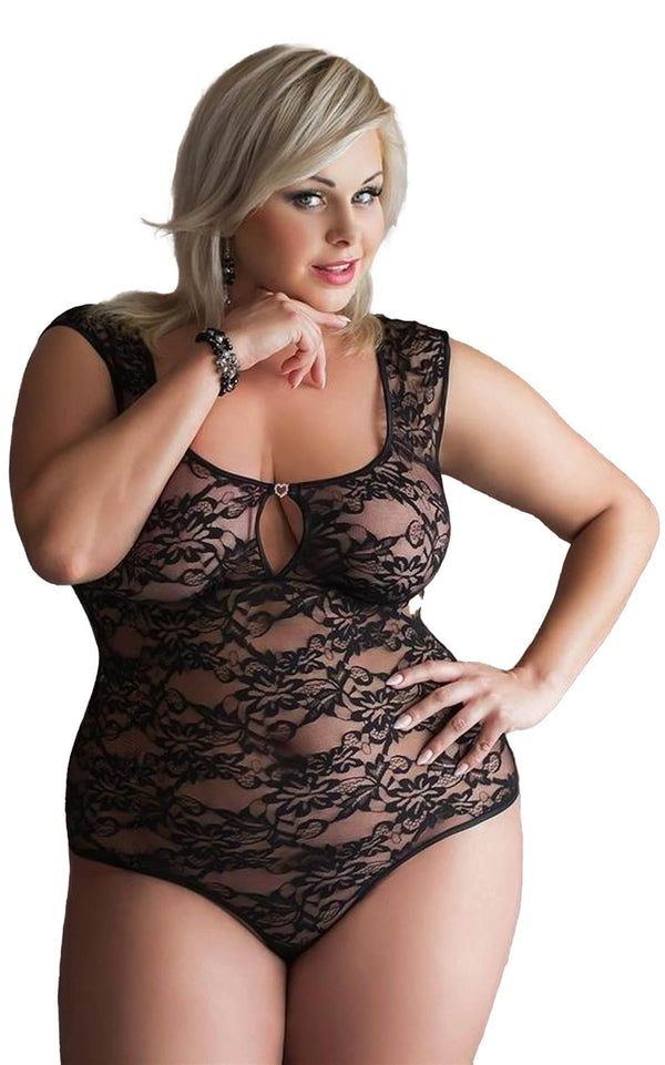 Anna - Plus Size - black 3XL