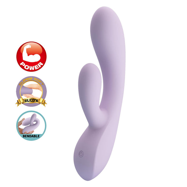 ROSOLYN, 10 vibration functions, USB rechargeable, Silicone