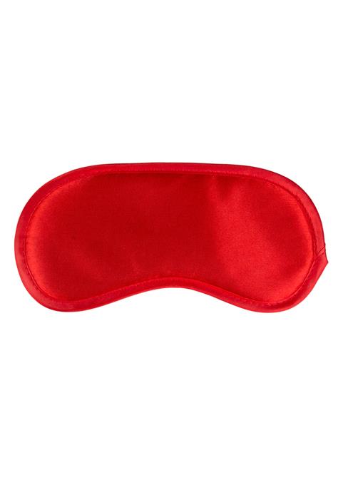 Maska-Red Satin Eye Mask
