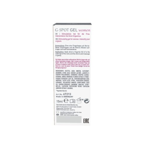 Shiatsu G Spot Gel for Women gel/spray 15ml.
