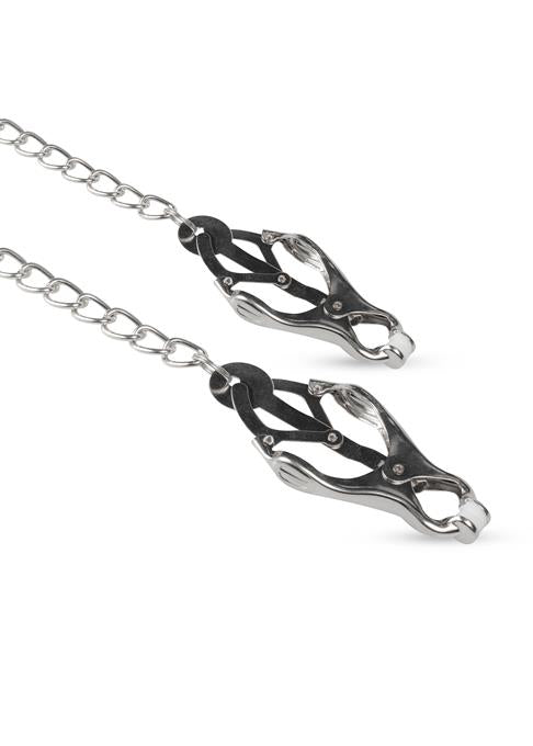 Stimulator-Japanese Clover Clamps With Chain