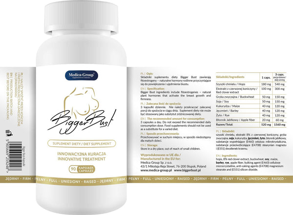 Dietary supplements - BigerBust - capsules