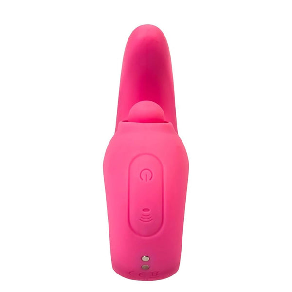Tapping & vibrating clitoral stimulator