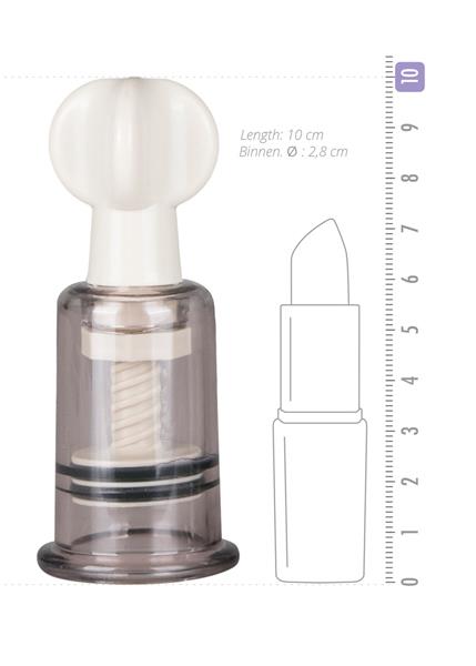 Pump-Nipple &amp; Clit Suckers Small 2 pcs
