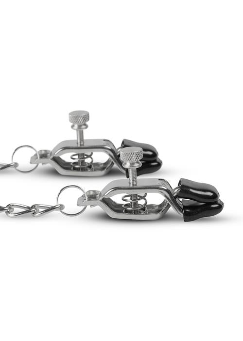 Stimulator-Big Nipple Clamps With Chain