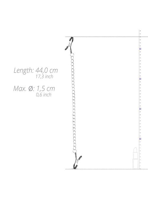 Stimulator-Classic Nipple Clamps With Chain